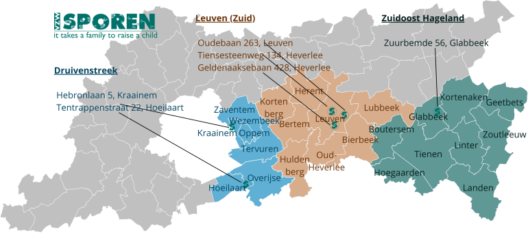 Kaart Sporen ELZ